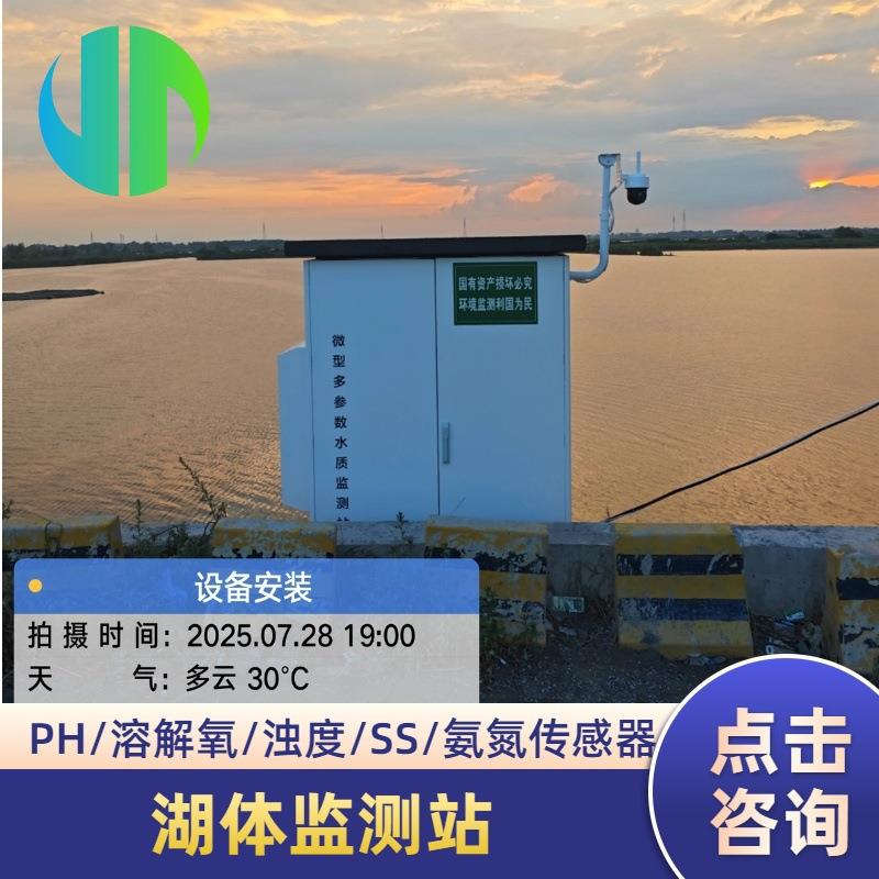 水质监测岸边站 湖体水质在线分析浊度PH溶解氧进水在线监测系统