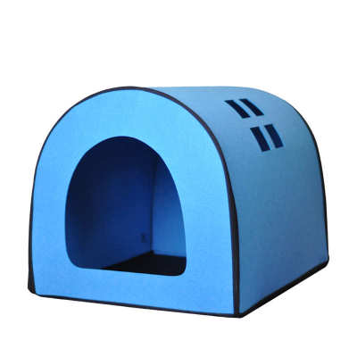 狗窝防风保暖金毛窝大型犬狗屋帐篷边牧狗窝封闭型室外房子型