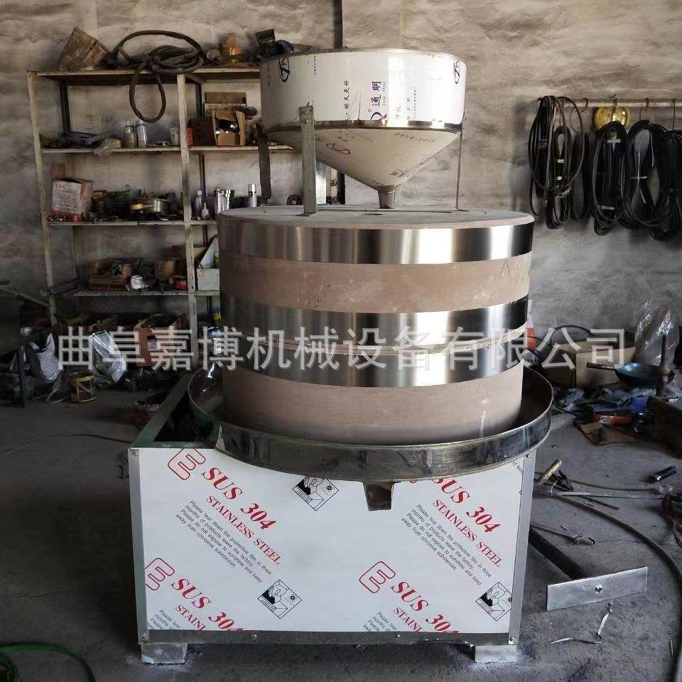 1-1.2米直径芝麻酱石磨 小豆腐辣椒酱石磨 生态园艾绒电动石碾子