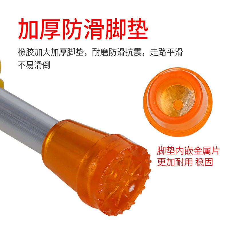 助行器拐杖脚垫脚垫拐棍牛筋雪杖