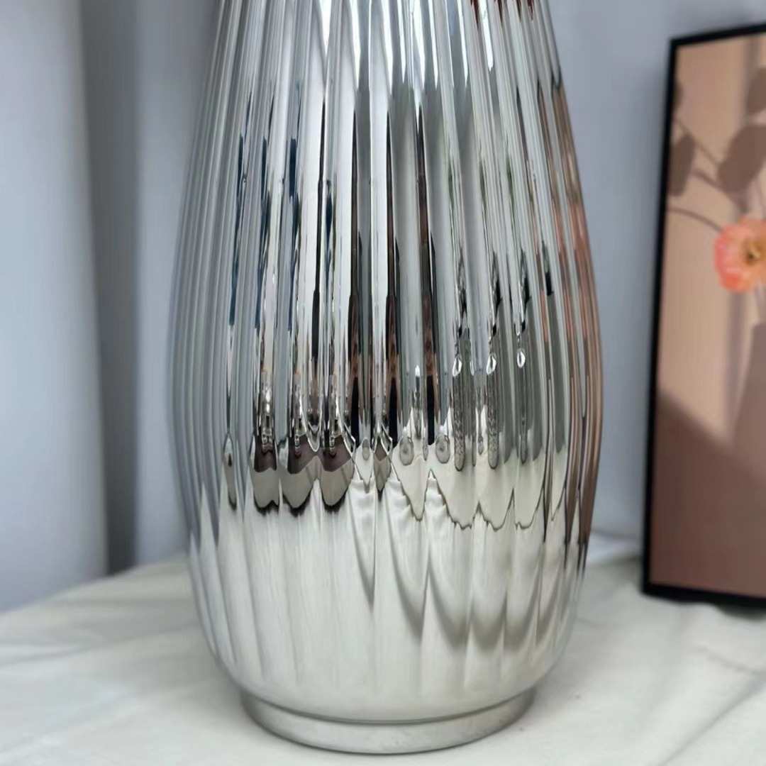 北欧轻简约大灯花瓶笼金属香薰风格艺术插花奢家居