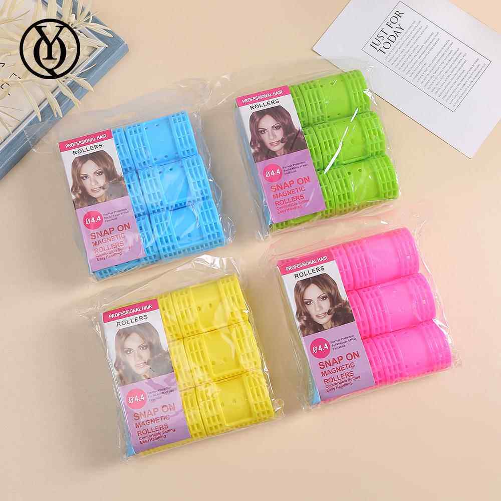 刘海无痕娇正空气刘海蓬松神器塑料卷发器卷发筒大号子母卷发器定