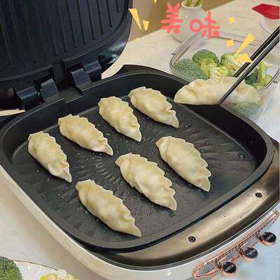 monda蒙达电饼铛家用双面加热烙饼锅煎饼电饼档加大不粘欧规英规