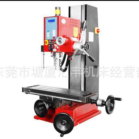 立卧两用钻铣床 精密钻铣攻多功能机床 小型工业级机床