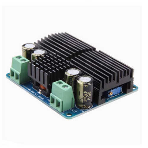 转升压35v-32vdc1015-电源模块模块dc可调-大功率100w6a车载升压