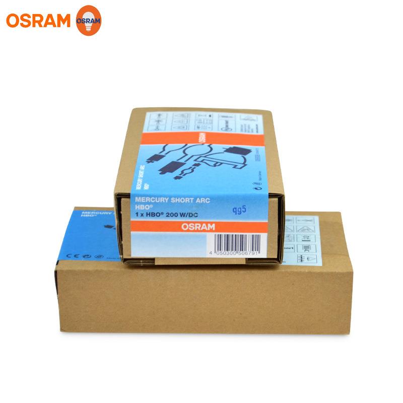欧司朗短弧汞灯HBO 200W/DC光化学UV固化灯泡荧光显微镜灯泡200W