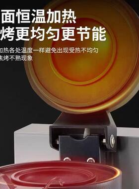 商用U堡O冰淇VAU淋汉堡机华夫饼机糕夹心F汉机跨境飞碟雪汉堡机