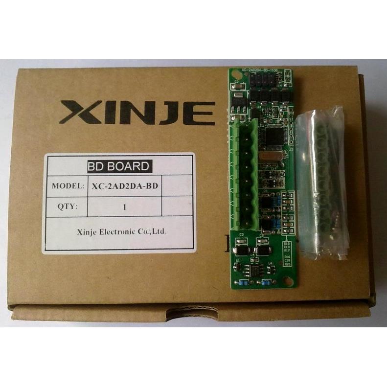 信捷BD板XC-2AD2PT/4AD/COM485-BD PLC扩展板2模数2温控485转换模