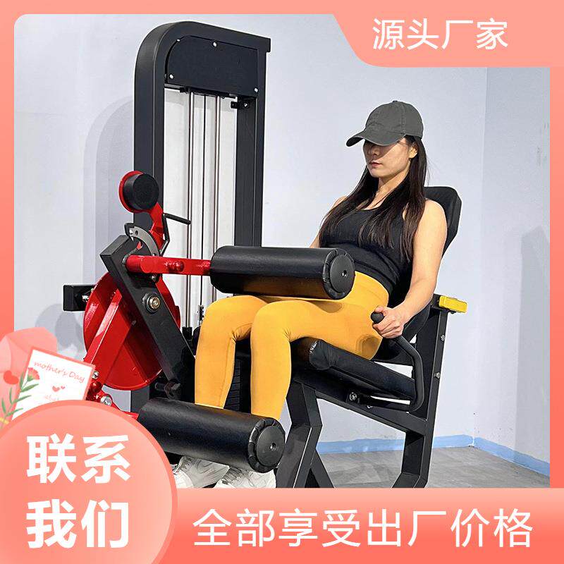 健身房专用健身器材坐式腿屈伸一体机商用练腿器械腿部肌肉训练器