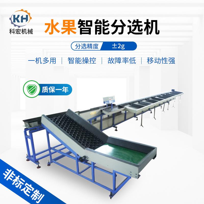 火龙果苹果橙子无花果全自动称重分拣机李子水果智能分选机定制