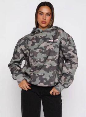 Women's Sweet Butterfly Knot Hoodie Sweatshirtable Loose Fit