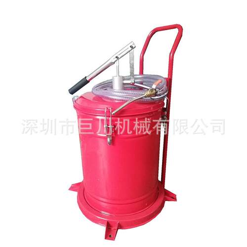 H40手动黄油加注机机械润滑脂抽油机手动黄油枪气动厂家40L