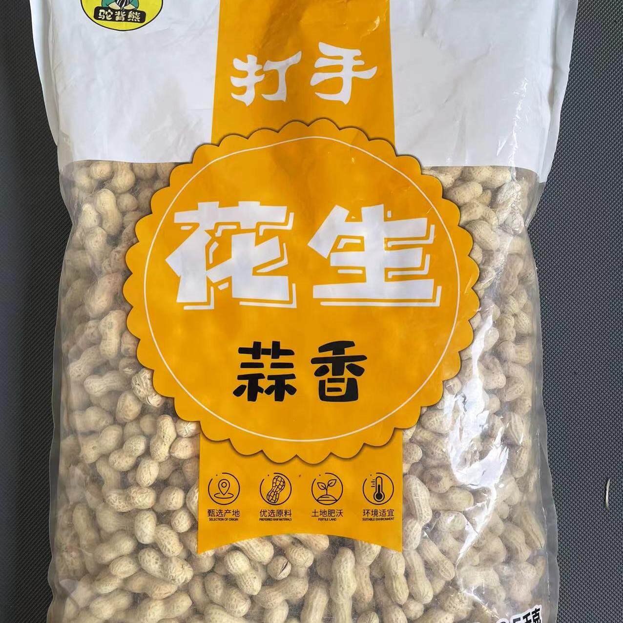山东小珍珠花生蒜香五香多味白晒水煮花生米带壳炒货解馋零食散装