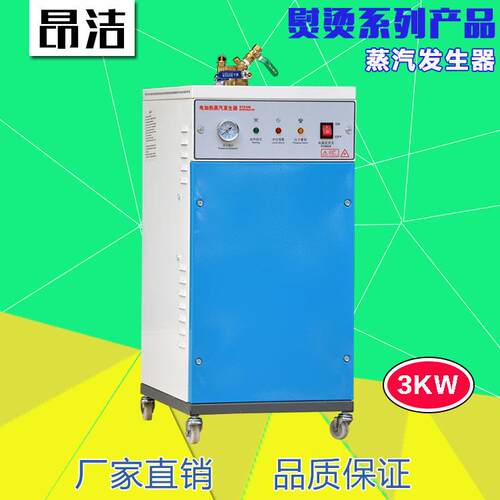 昂洁工厂供应江心蒸汽发生器3kw干洗店电加热小锅炉熨烫辅助设备