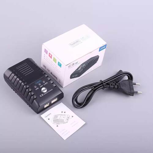航模ToolkitRC C3平衡充电器 2S 3S 25W LiPo LiHv简易通用充FPV
