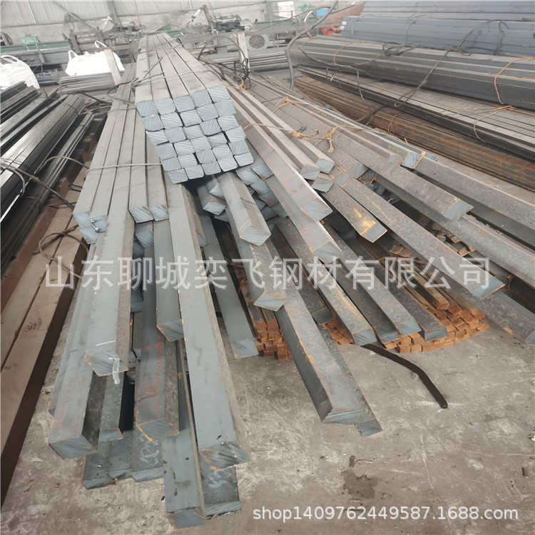 45#实心方钢现货 方棒扁条型材  数控切割零售