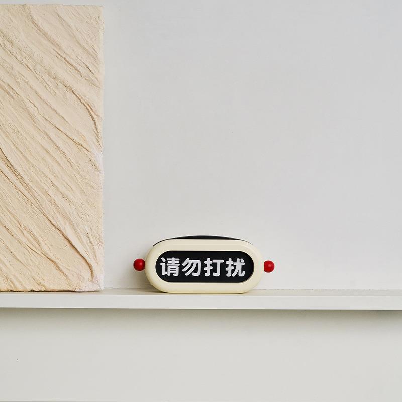 木质心情牌送礼创意家用装饰品 趣味休闲心情表示牌奶油摆件