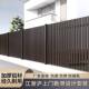 上海铝艺护栏别墅庭院围栏户外院子花园铁栅栏铝合金百叶围墙护栏