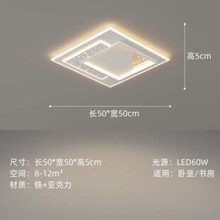 灯现代卧室灯具浪漫客厅温馨led创意年新款简约吸顶灯2023星空