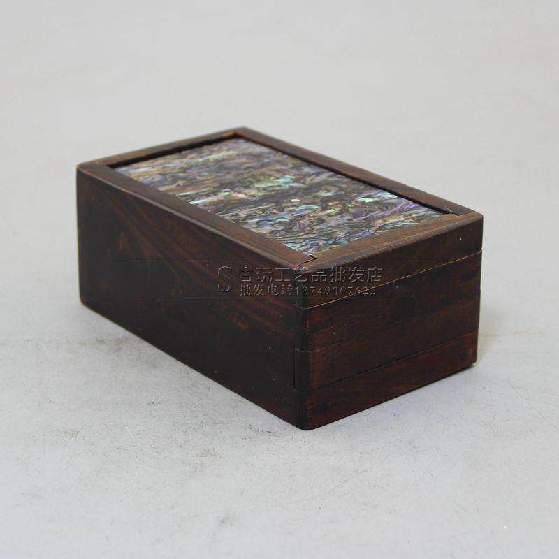 复做旧古YX-9-19-品玩厂家现货竹古制工艺竹雕竹子首饰盒 摆件