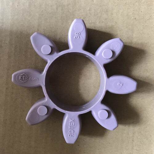 ROTEX48外径105联轴器减震缓冲垫子八角弹性体8瓣梅花圈内51胶块