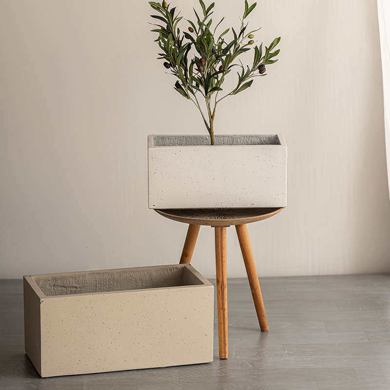 长方形水泥花盆景盆阳台透气多肉盆栽花箱仿花岗岩水磨石花槽,鲜花速递/花卉仿真/绿植园艺,花盆,淘宝优惠券,粉丝福利购,淘宝优惠卷