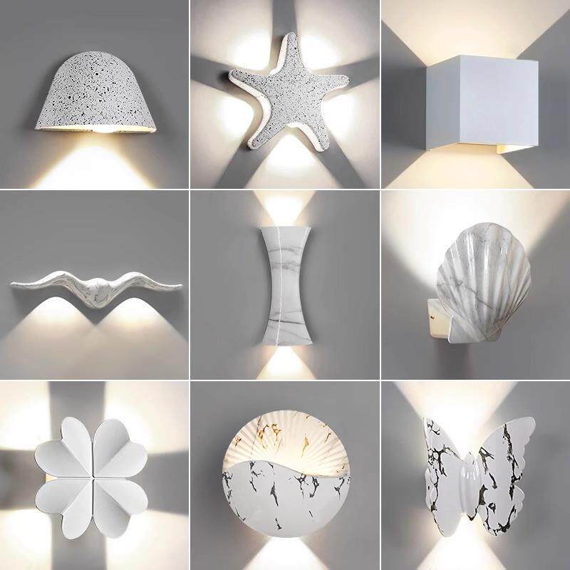 新款户外防水接电款壁灯别墅庭院围墙灯走廊过道灯装饰阳台壁灯