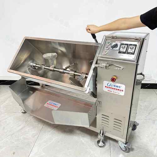 食品厂包子饺子大馅料搅拌卧容量150升全自动食材机米饭拌CPZ料室