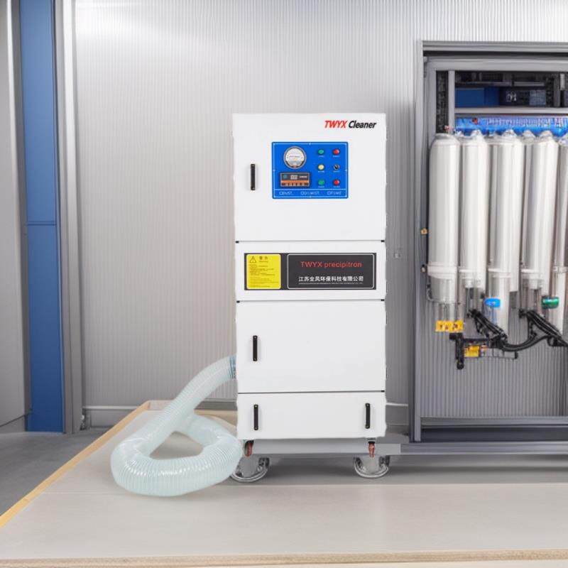 移动式滤筒除尘器3KW粉尘收集集尘器焊烟粉尘收集器