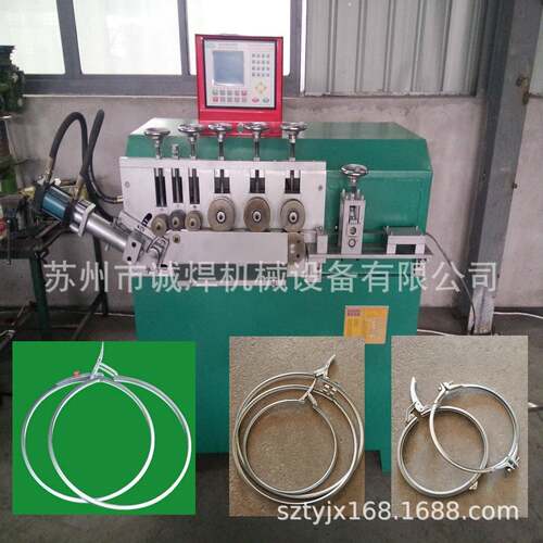 苏州诚焊供应全自动桶箍成型机、桶箍成型设备、塑料桶桶箍成型机