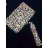 新款 小巧便档携镶钻贴打火 新DIY水钻创意高防风充气打火机女钻式