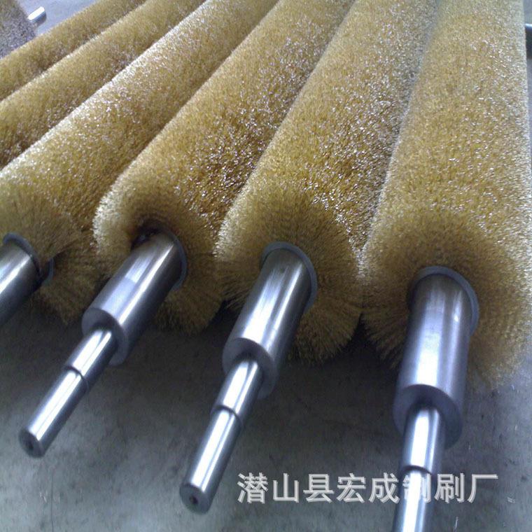 清洗机毛刷核桃去皮刷滚除尘防静电毛刷辊毛刷轮小毛刷