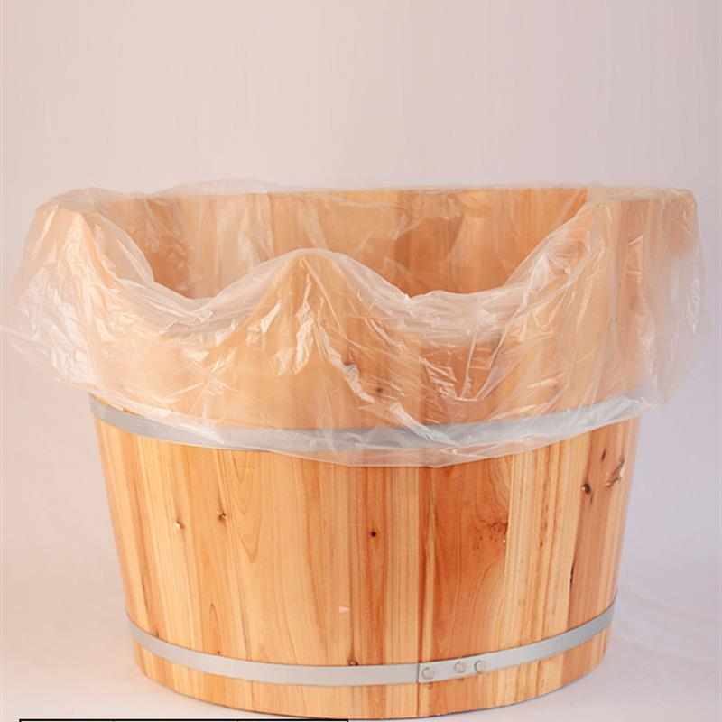 新料加厚一次性沐浴袋坐浴桶套熏蒸木桶泡浴袋泡臀桶塑料袋100*80