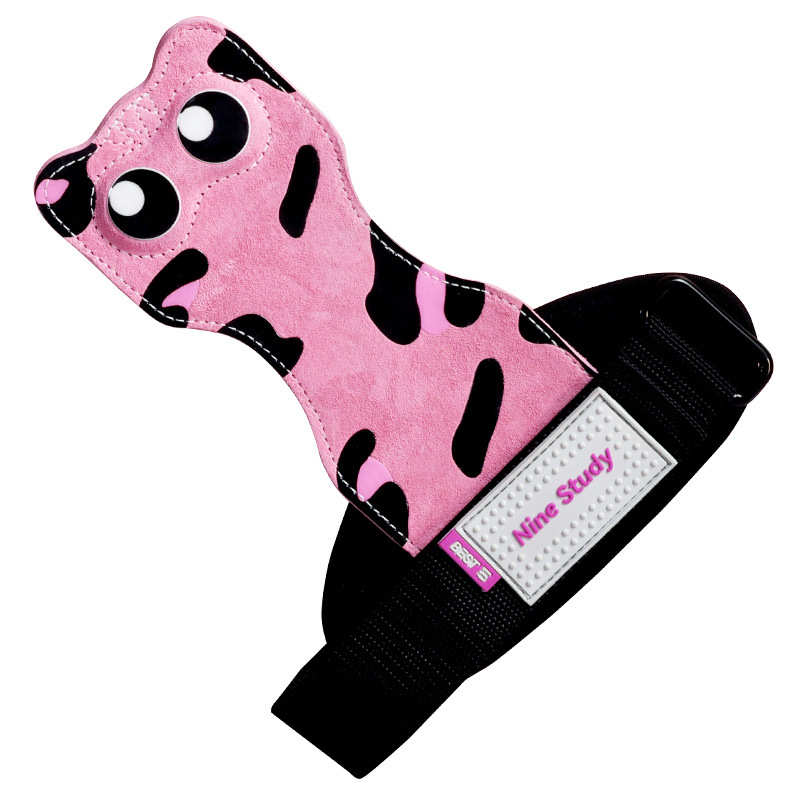 带拉健身助力男女牛皮护腕带体握力向上手套硬单杠练引掌护背