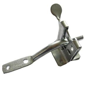 栅栏自动碰锁锁扣插销农场花园户外宠物鸽舍牛羊舍篱笆围栏门锁卡