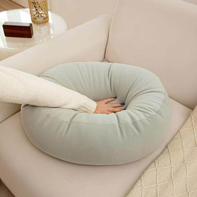 2026新款简约麂皮绒抱抱枕不可拆洗懒人沙发抱枕