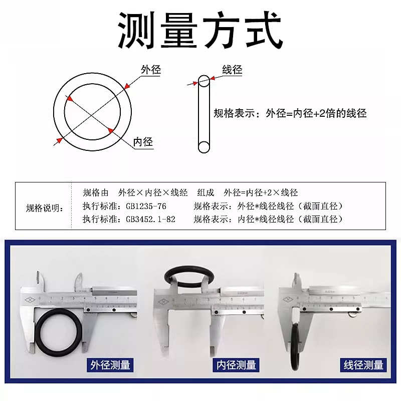 线径4.5mmFKM耐高温腐蚀O-RING FFKM氟胶o型圈氟橡胶O型密封圈