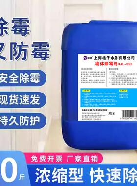 大桶装墙体除霉剂白墙面壁室内潮湿回南天花板吊顶去霉斑菌清除剂