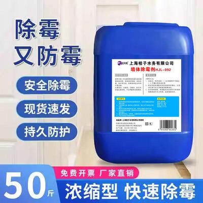 大桶装墙体除霉剂白墙面壁室内潮湿回南天花板吊顶去霉斑菌清除剂