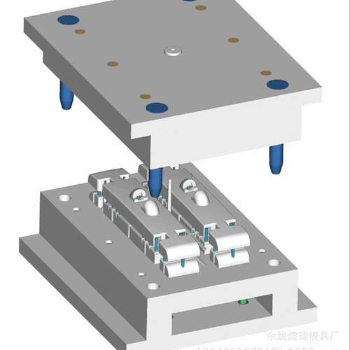 电子产品塑料外壳模具制作来图制作精密注塑模具