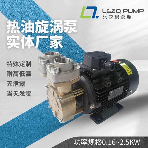供应LEZQ导热油泵旋涡泵温水涡流泵热水热油循环泵耐温旋涡泵