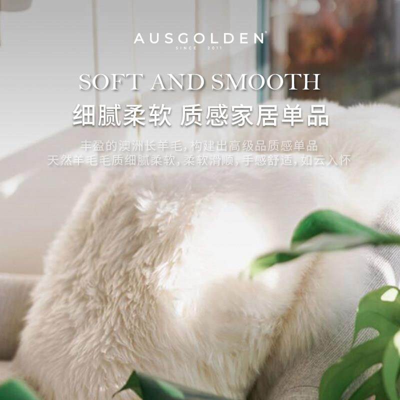 Aus枕GVIS0106-o式lden方型纯羊毛垫子靠枕欧沙发套卧室高椅档汽