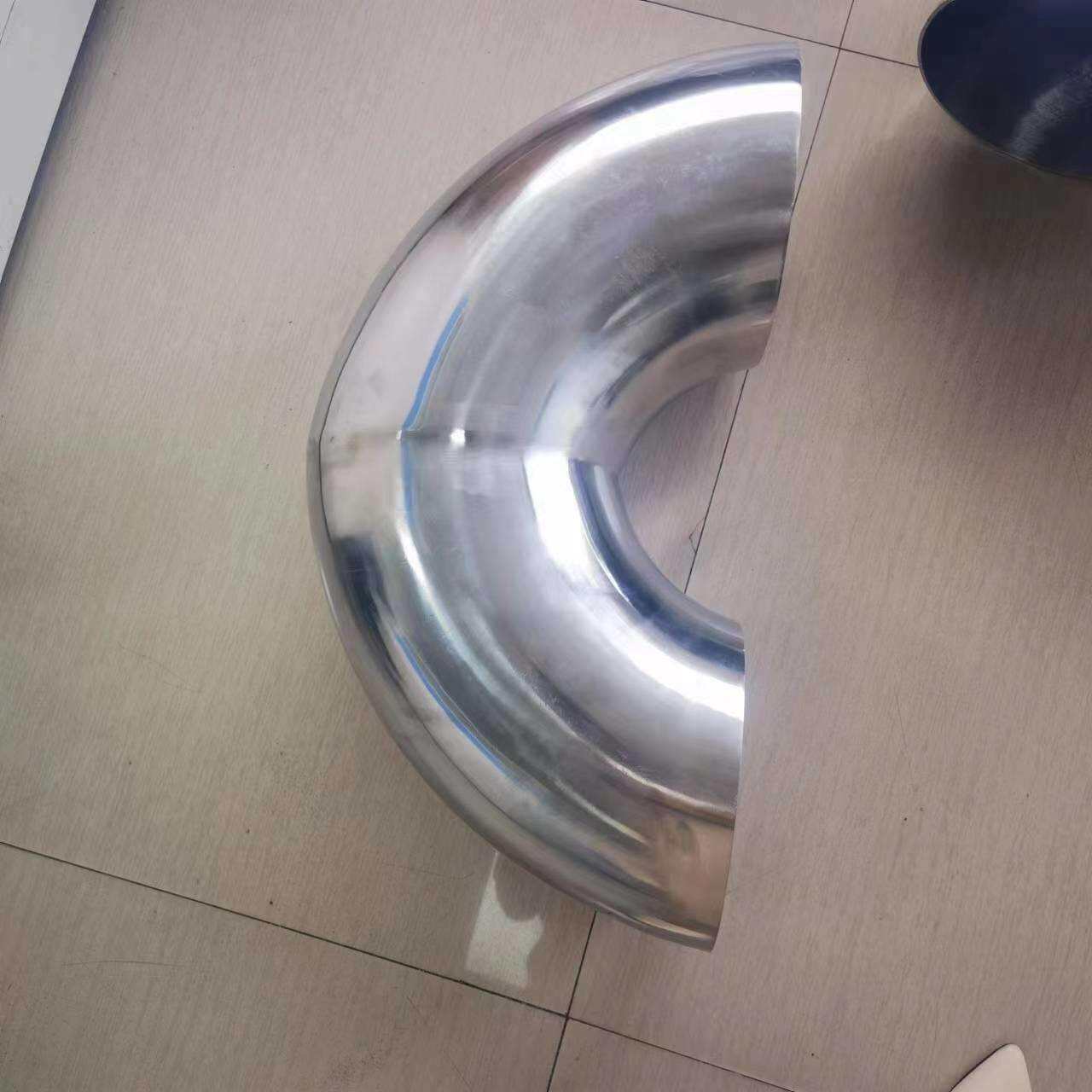 不锈钢弯头焊接光面加厚180度90度规格厚度弯度表面可订