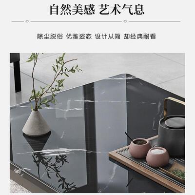 配套茶办公室茶几玻客厅家用LKS钢化璃茶几小户简约现代轻奢办公