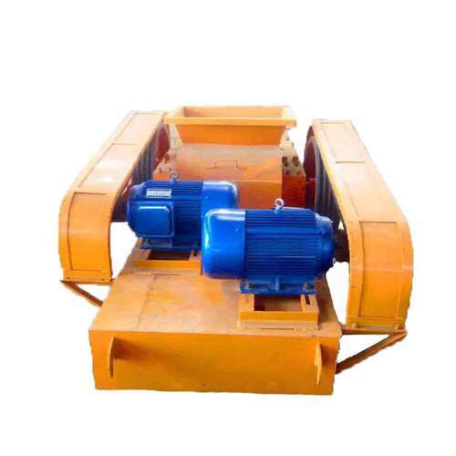 2PG-400×250河卵石粉碎对辊破碎机建筑废料分拣设备煤炭专用环保