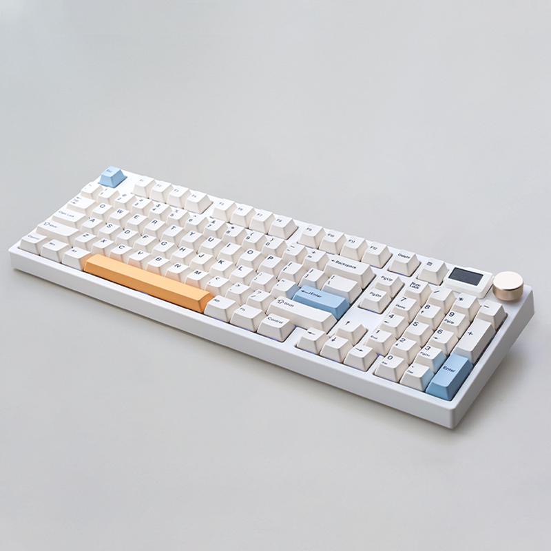 Keydous NJ98 三模2.4G蓝牙无线热插拔客制化98键机械键盘