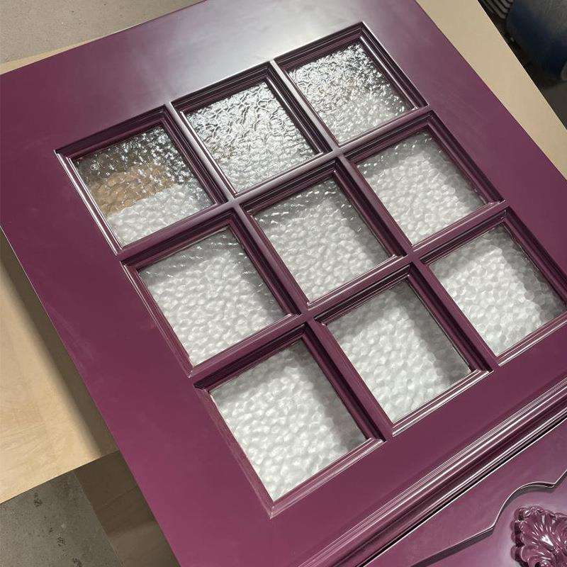 简约欧式雕花门室内门橡木门卧室门单开门房间门实木复合雕花木门