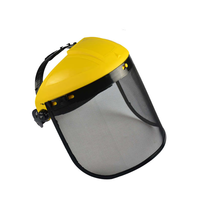 代尔塔防冲击面屏防护面罩101306可拆卸打磨工厂用防飞屑舒适