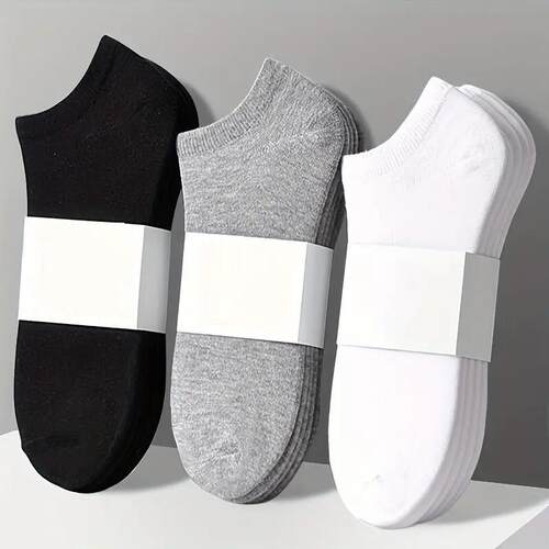 I 87989 Summer Thin Breathable Socks 士透气船袜