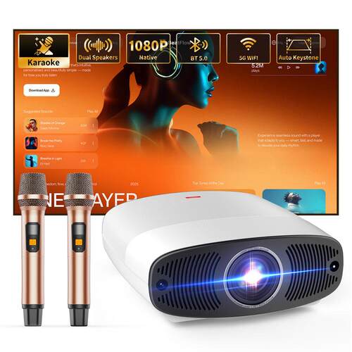 Q7 Smart 4K Ultra HD home projector high lumen big screen t